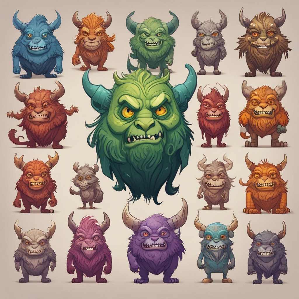 Beastables Character Illustration